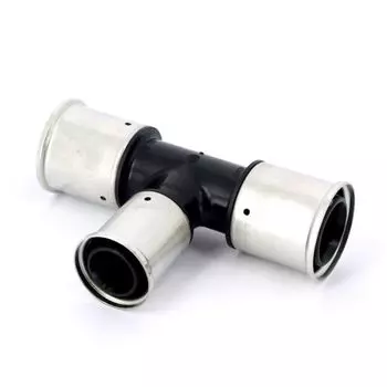 МП пресс-тройник переходный 40х32х40 ПВДФ HENCO