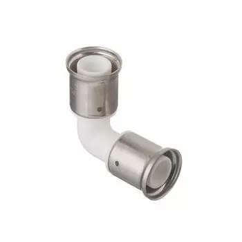 МП-Пресс Угольник Henco 20х20 белый PVDF