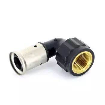 МП-Пресс Угольник ВР 16х1/2 PVDF HENCO