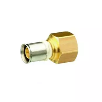 Муфта alpex-duo с внутренним резьбовым переходом, латунь, 26x3,0 - 3/4" ВР Fraenkische
