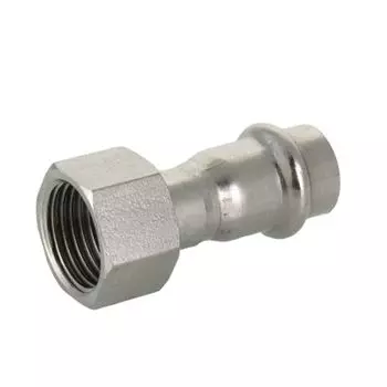 Муфта из нержавеющей стали с накидной гайкой Ø28х1" VALTEC