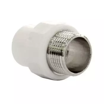 Муфта полипропиленовая комбинированная 25х1/2" НР РТП