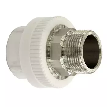 Муфта полипропиленовая (переходник) под ключ 40х1 1/4" НР ВРК