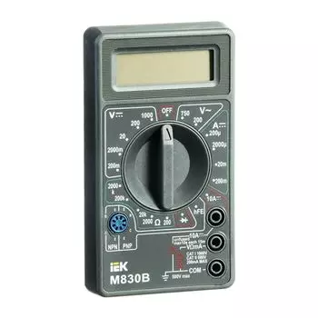 Мультиметр цифровой Universal M830В ИЭК