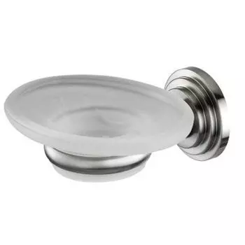 Мыльница стеклянная WasserKraft Ammer К-7029