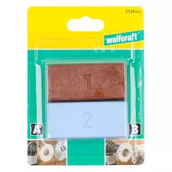 Набор из 2 полировальных паст по дереву и металлу ВОЛЬФКРАФТ