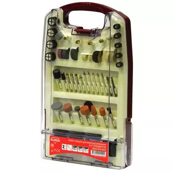 Набор насадок для микрошлифмашин Elitech, 137 шт