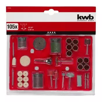 Набор оснастки для гравера 106 шт KWB