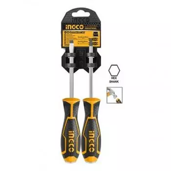 Набор ударных отверток INGCO INDUSTRIAL HSGT680208, 2 шт