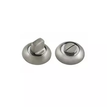 Накладка круглая под фиксатор Palladium CR BK матовый никель/хром