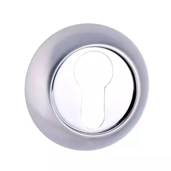 Накладка на евроцилиндр Riccardi Diamante EN (SN Матовый никель)