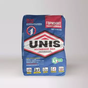 Наливной пол Unis Горизонт, 25 кг
