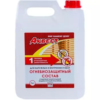 Огнебиозащита для дерева Аквест 01Д Профи, 32кг