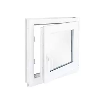 Окно ПВХ 900х900 одностворчатое белое