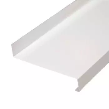 Отлив оконный белый 180х1500мм