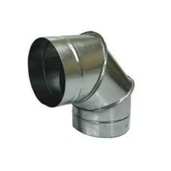 Отвод 90гр D150 оцинк сталь