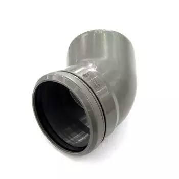 Отвод канализационный 110х45гр