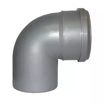 Отвод канализационный 110х87,5гр Tebo