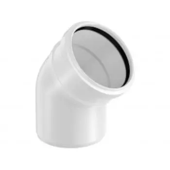 Отвод канализационный 110х87гр малошумный РТП Elite