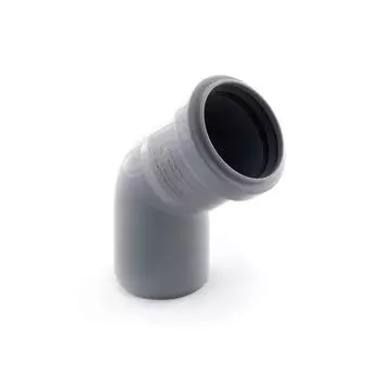 Отвод канализационный РТП 50х15 градусов