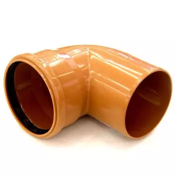 Отвод наружный канализационный 200 87°