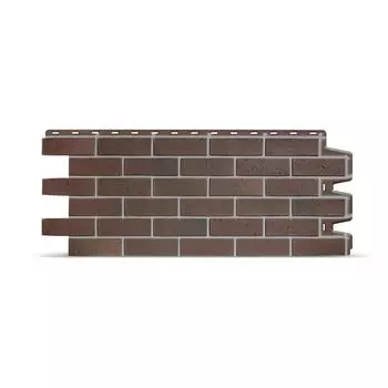 Панель фасадная Docke Berg коричневый 1010х430мм