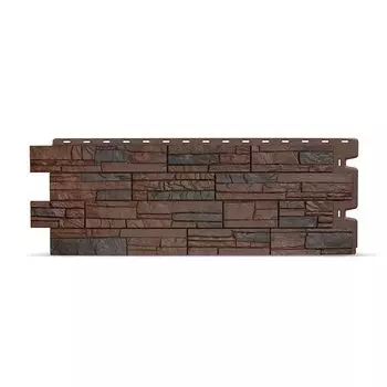 Панель фасадная Docke Stein темный орех 1090х400мм