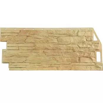 Панель фасадная FineBer Скала бежевый 1094х459мм