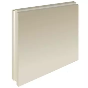 Пазогребневая плита Волма 667х500х100 мм, полнотелая