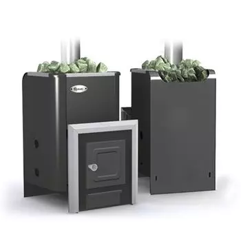 Печь банная Ермак Классика 16 Carbon, антрацит