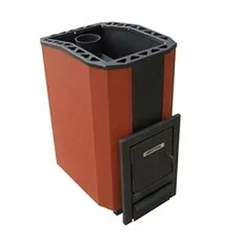 Печь банная Фея мини терракота (с укор.топл.каналом, до 14 м3)