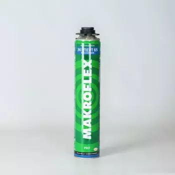 Пена монтажная Makroflex 65 promo профессиональная всесезонная, 850 мл