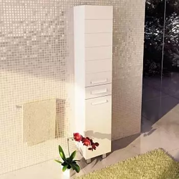 Пенал Comforty Модена 35 белый правый