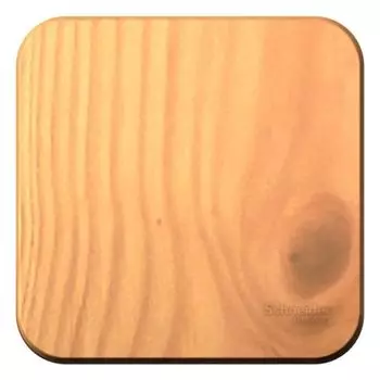 Переключатель проходной Schneider Blanca 1-клавишный ясень