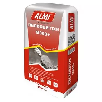 Пескобетон Almi М 300 25 кг