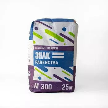 Пескобетон Знак Равенства М 300 25кг