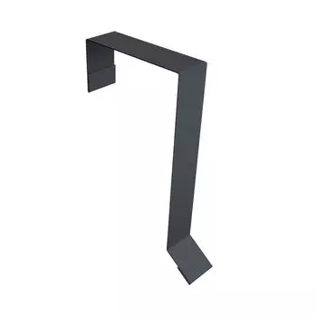 Планка торцевая для фальцевой кровли ПЭ 75х65х27 RAL 7024 серый графит 2 м