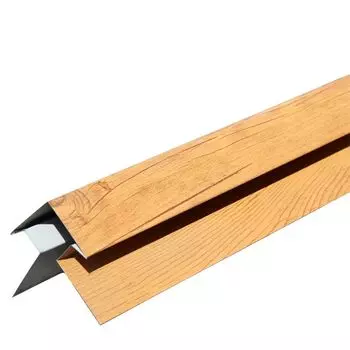 Планка угла наружного сложного МП Woodstock Сосна 75х75х3000 мм