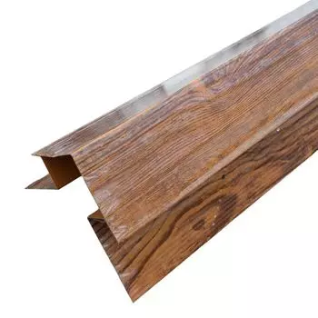 Планка угла наружного сложного МП Woodstock Золотой дуб 75х75х3000 мм