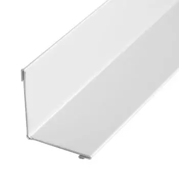 Планка угла внут. метал. (белый RAL 9003) 50х50х3000