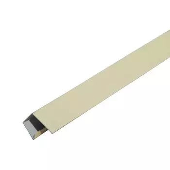 Планка завершающая сложная МП Слоновая кость 30х25х3000 мм RAL 1014