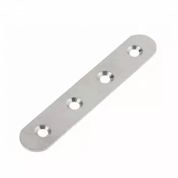 Пластина крепежная мебельная 150х18х2 мм, оцинк.