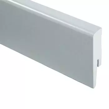 Плинтус Arbiton CAVARE ML0801KG,КАНВАС СЕРЫЙ,2420х80х16мм.(10шт.\уп.)