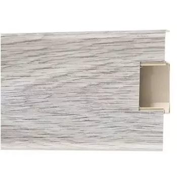 Плинтус Arbiton Lars, 16 дуб скальный, 70х26х2500мм / 20 шт в коробке