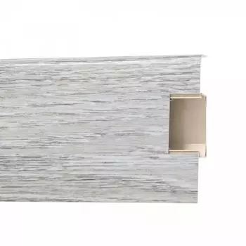 Плинтус Arbiton Lars, 50 дуб скандинавский, 70х26х2500мм / 20 шт в коробке