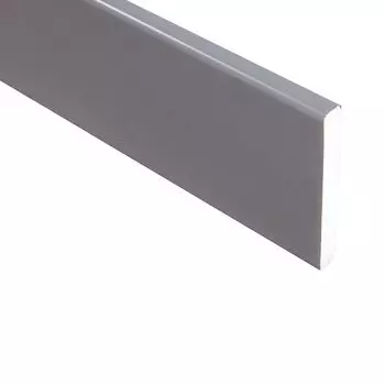 Плинтус Arbiton Stiq S0810 Осло серый, 2400х80х10мм.(10шт.\уп.)