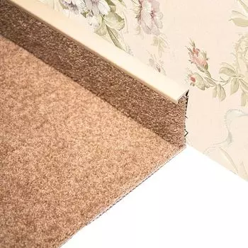 Плинтус для ковролина KORNER Listwa 101 светло-бежевый 2,5м