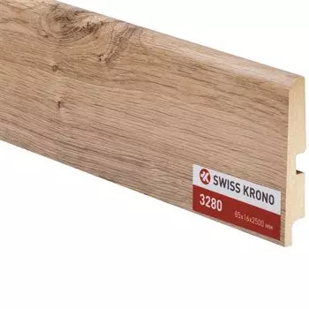 Плинтус Kronopol P85 3280 Pacific Oak 2500х85х16мм