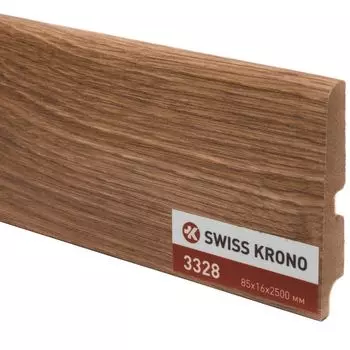 Плинтус Kronopol P85 3328 Vanila Oak 2500х85х16мм