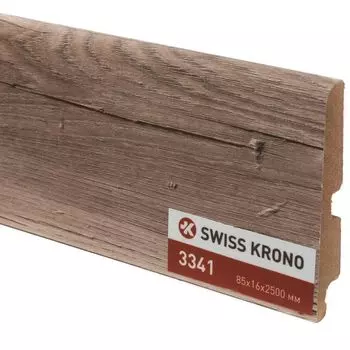 Плинтус Kronopol P85 3341 Jasmine Oak 2500х85х16мм